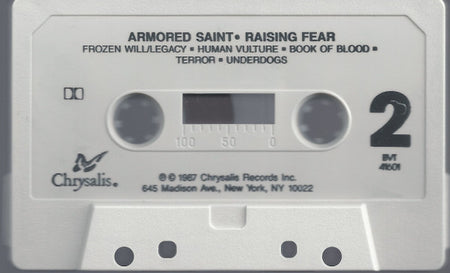 Armored Saint : Raising Fear (Cass, Album)