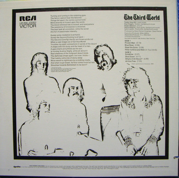 The Third World : America The Beautiful (LP, Album)