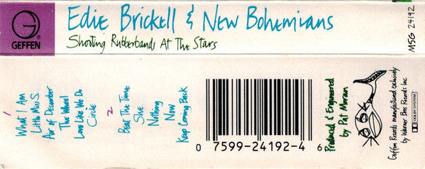 Edie Brickell & New Bohemians : Shooting Rubberbands At The Stars (Cass, Album, SR,)