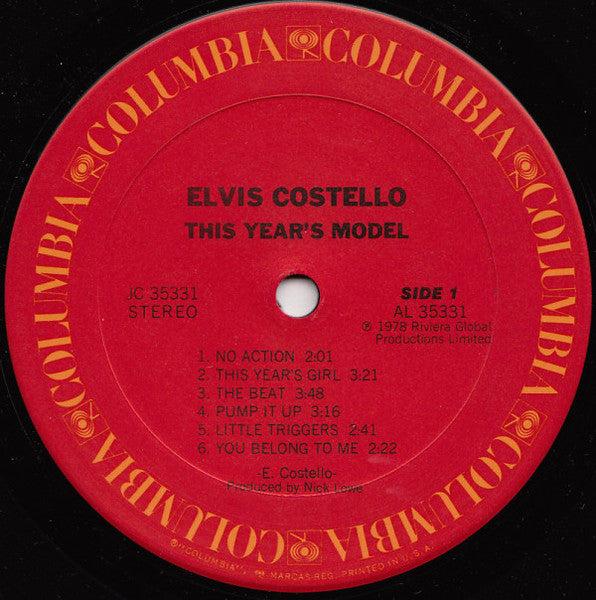 Elvis Costello : This Year's Model (LP, Album, San)