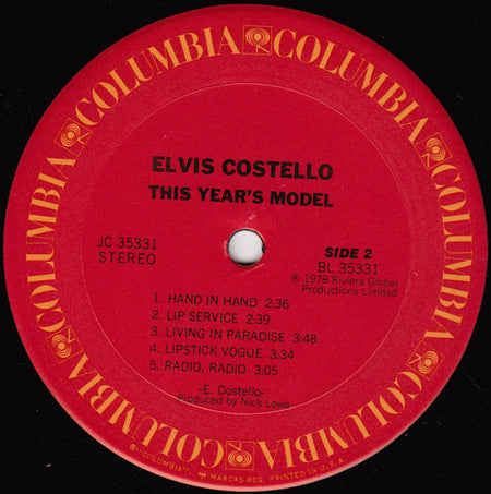 Elvis Costello : This Year's Model (LP, Album, San)