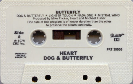 Heart : Dog & Butterfly (Cass, Album)