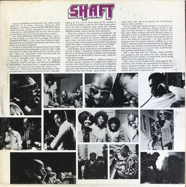 Isaac Hayes : Shaft (2xLP, Album, RP, Mon)