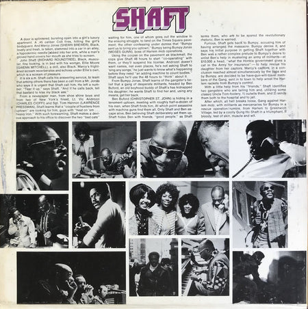 Isaac Hayes : Shaft (2xLP, Album, RP, Mon)