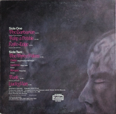 Emerson Lake & Palmer* : Emerson, Lake & Palmer (LP, Album, RI )