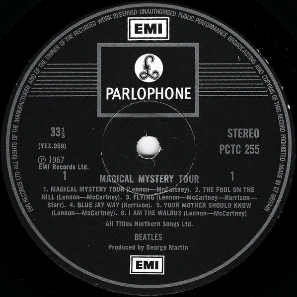 The Beatles : Magical Mystery Tour (LP, Comp, RE)