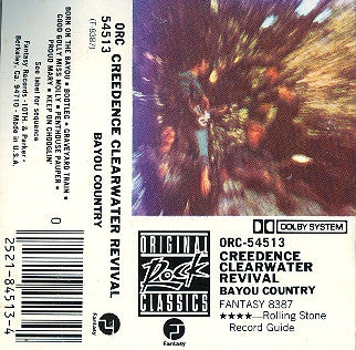 Creedence Clearwater Revival : Bayou Country (Cass, Album, RE)