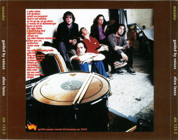 Guided By Voices : Alien Lanes (CD, Album, Jew)
