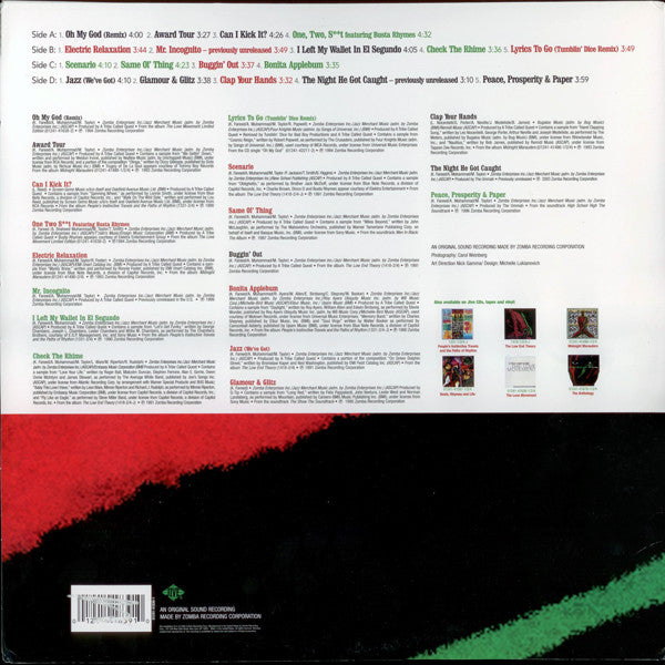 A Tribe Called Quest : Hits, Rarities & Remixes (2xLP, Comp)