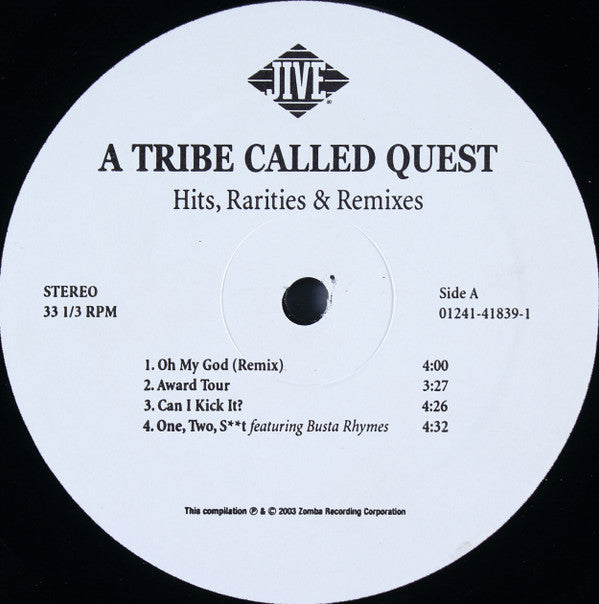 A Tribe Called Quest : Hits, Rarities & Remixes (2xLP, Comp)