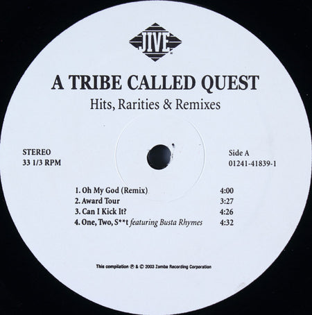 A Tribe Called Quest : Hits, Rarities & Remixes (2xLP, Comp)
