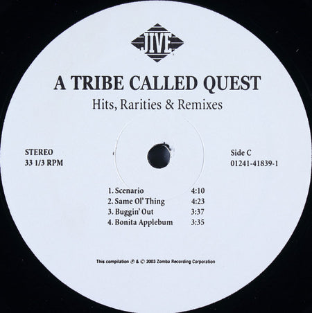A Tribe Called Quest : Hits, Rarities & Remixes (2xLP, Comp)