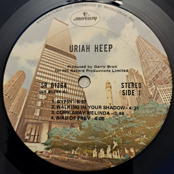 Uriah Heep : Uriah Heep (LP, Album, RE, Gat)