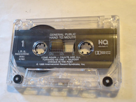 General Public : Hand To Mouth (Cass, Album, Dol)