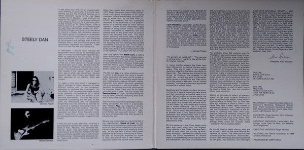 Steely Dan : Aja (LP, Album, Club, RCA)