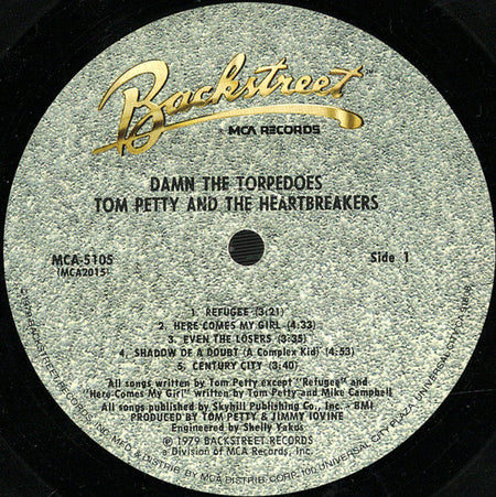 Tom Petty And The Heartbreakers : Damn The Torpedoes (LP, Album, Pin)