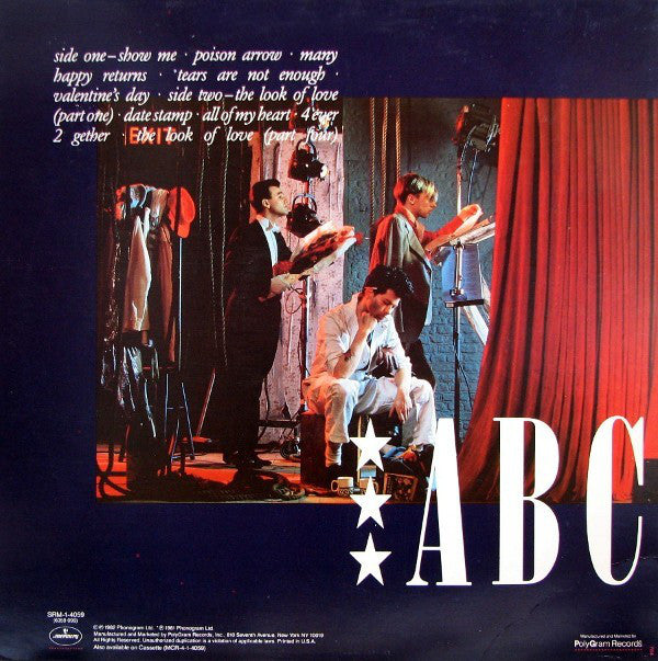 ABC : The Lexicon Of Love (LP, Album, 26 )