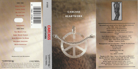 Carcass : Heartwork (Cass, Album)