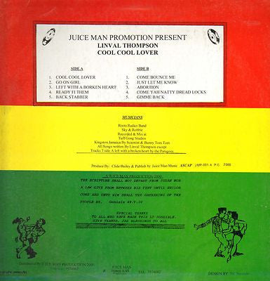 Linval Thompson : Cool Cool Lover (LP)