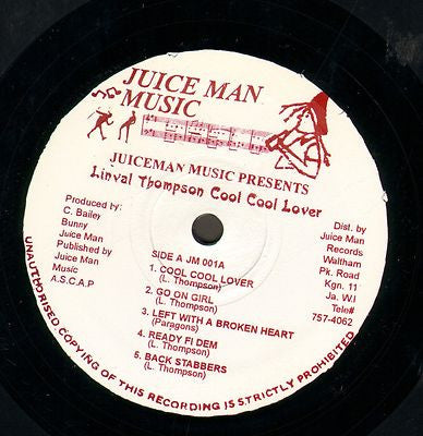 Linval Thompson : Cool Cool Lover (LP)
