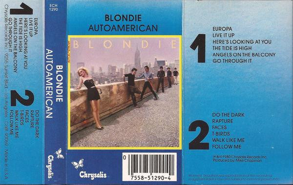 Blondie : AutoAmerican (Cass, Album)