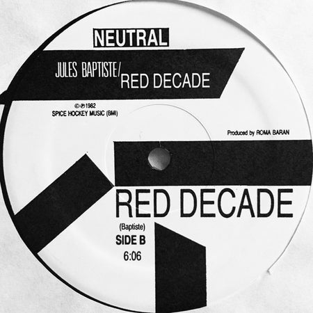 Jules Baptiste / Red Decade : Native Dance (12", EP)