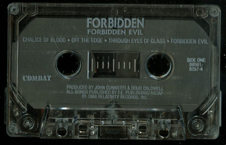 Forbidden (3) : Forbidden Evil (Cass, Album)
