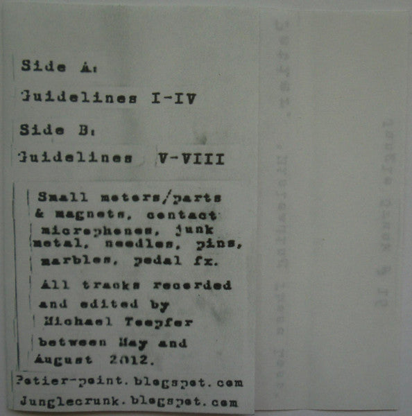 Potier. : Misleading Those Lost (Cass, Album, Ltd, C32)