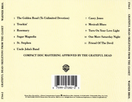 The Grateful Dead : The Best Of: Skeletons From The Closet (CD, Comp, RE, RM)