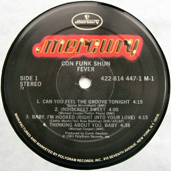 Con Funk Shun : Fever (LP, Album, 72)