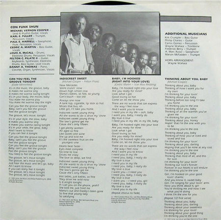 Con Funk Shun : Fever (LP, Album, 72)