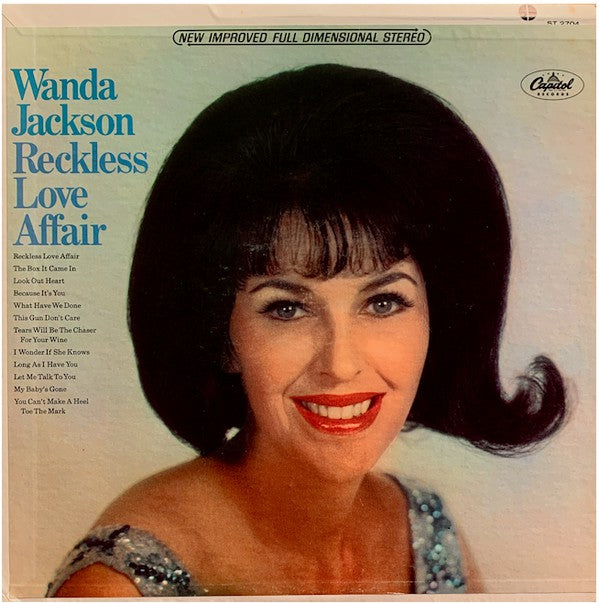 Wanda Jackson : Reckless Love Affair (LP, Album)