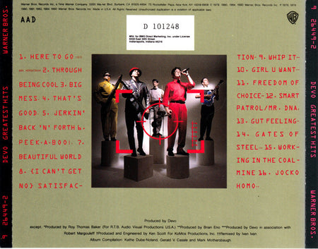 Devo : Greatest Hits (CD, Comp, Club)