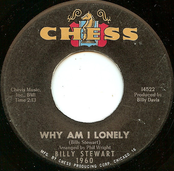 Billy Stewart : Love Me  (7", Single)