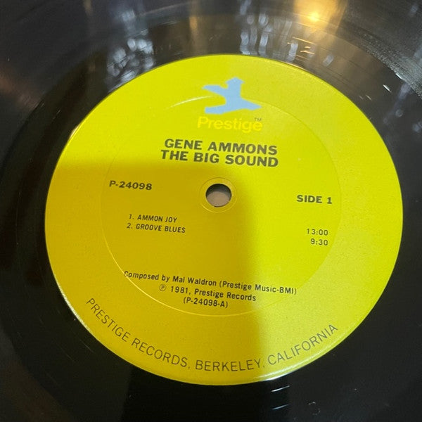 Gene Ammons : The Big Sound (2xLP, Comp, Mono, RE)
