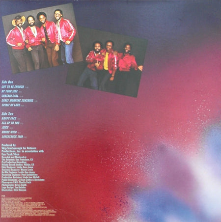 Con Funk Shun : Spirit Of Love (LP, Album, 18 )