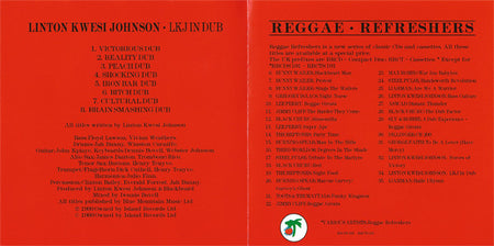 Linton Kwesi Johnson : LKJ In Dub (CD, Album, RE, RP)
