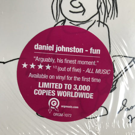Daniel Johnston : Fun (LP, Album, RSD, Ltd, RE)