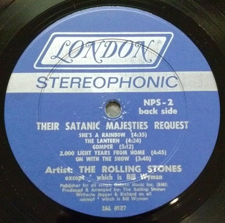 The Rolling Stones : Their Satanic Majesties Request (LP, Album, Len)
