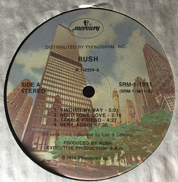 Rush : Rush (LP, Album, Club)