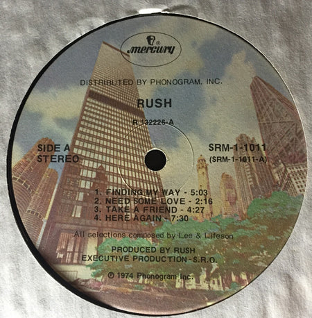 Rush : Rush (LP, Album, Club)