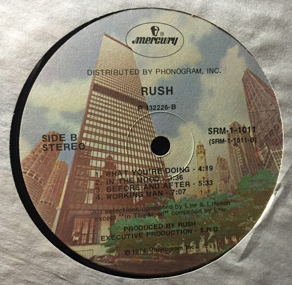 Rush : Rush (LP, Album, Club)