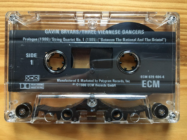 Gavin Bryars : Three Viennese Dancers (Cass, Album)