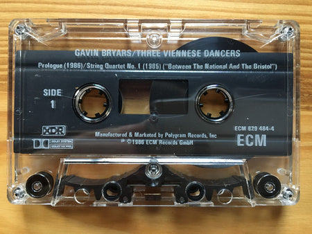 Gavin Bryars : Three Viennese Dancers (Cass, Album)