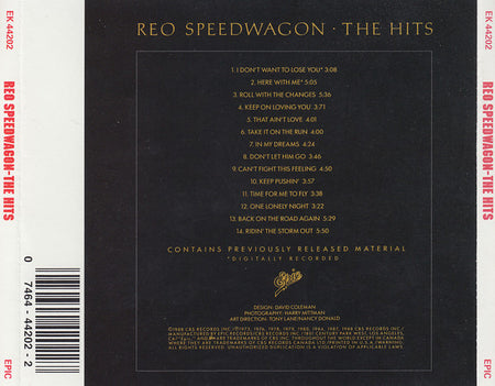 REO Speedwagon : The Hits (CD, Comp)