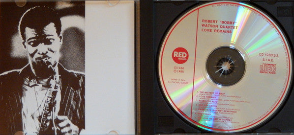 Robert "Bobby" Watson Quartet*, John Hicks, Curtis Lundy, Marvin "Smitty" Smith : Love Remains (CD, Album)