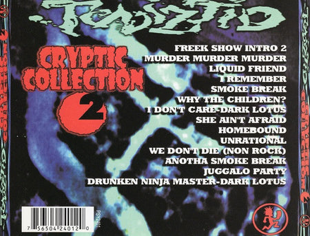 Twiztid : The Cryptic Collection 2 (CD, Comp, Mon)