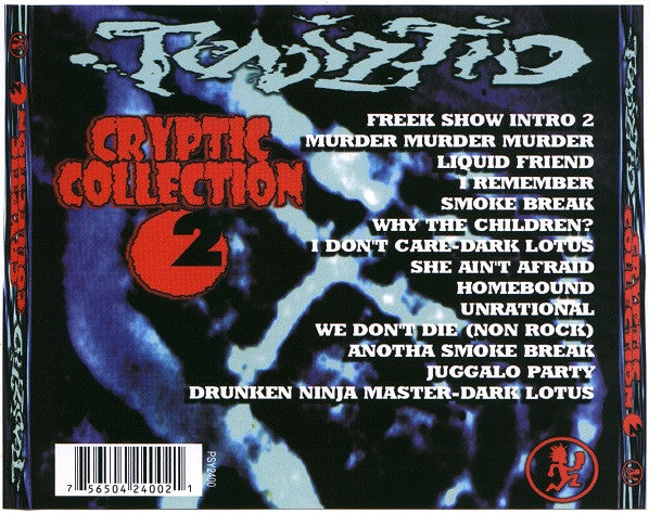 Twiztid : Cryptic Collection 2: The Works Of Madrox & Monoxide (CD, Comp, Mad)