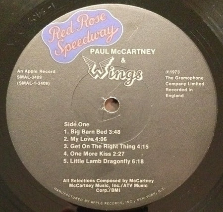 Paul McCartney & Wings* : Red Rose Speedway (LP, Album, Jac)
