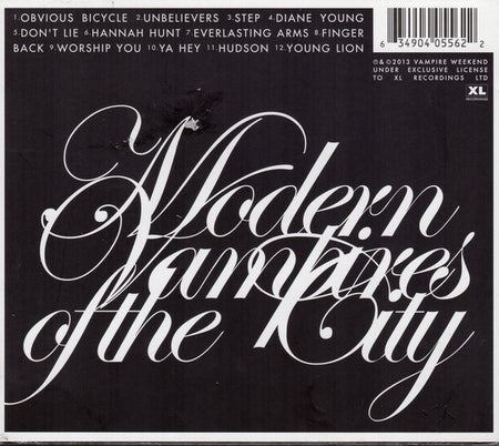 Vampire Weekend : Modern Vampires Of The City (CD, Album)